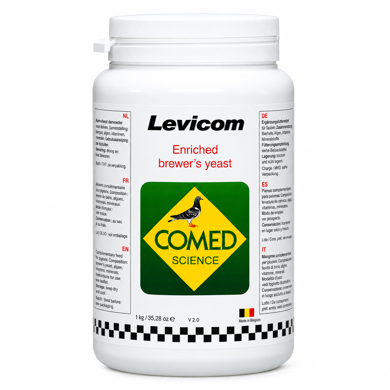 Comed Levicom – Drojdie de Bere Îmbogățită, 1 kg Comed Levicom – Drojdie de Bere Îmbogățită, 1 kg
