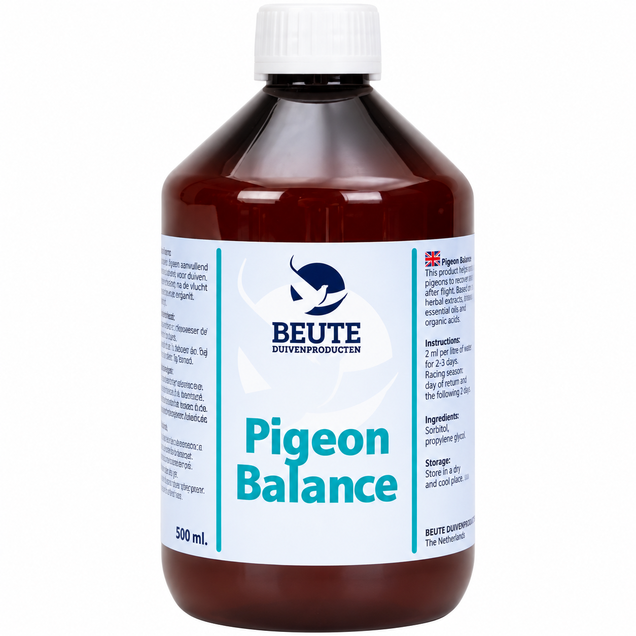 Beute Pigeon Balance – Supliment natural, 500 ml Beute Pigeon Balance – Supliment natural, 500 ml