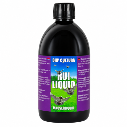 DHP Cultura Rui Liquid – Supliment lichid pentru năpârlire și penaj sănătos, 500 ml